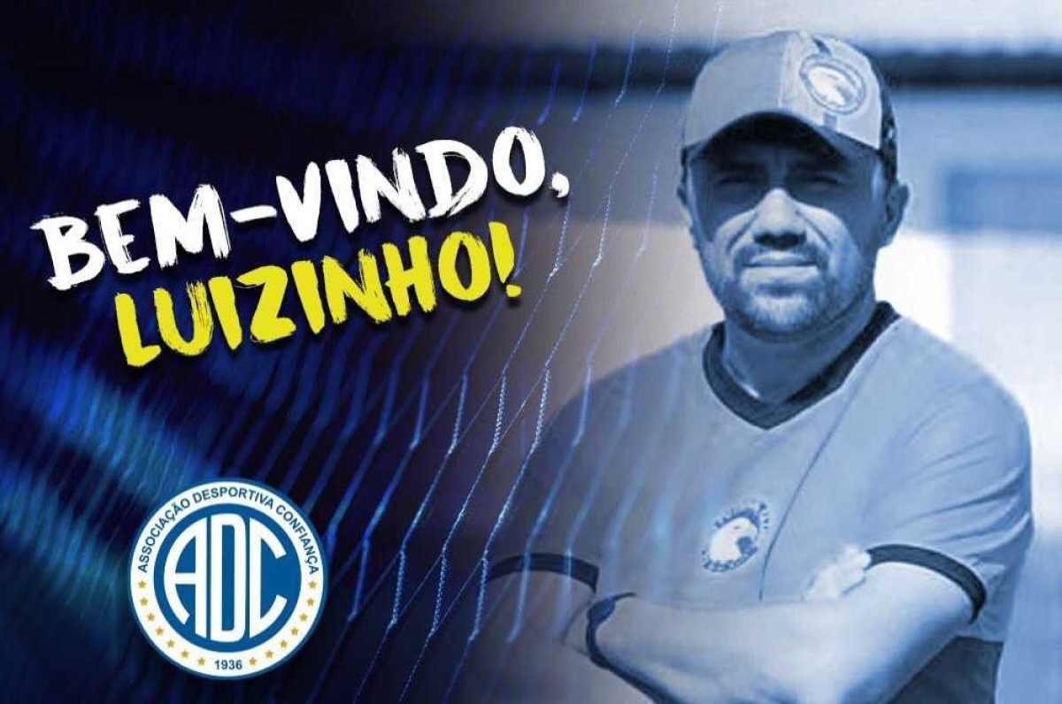 Novo técnico da equipe é o potiguar Luizinho Lopes (Imagem: Assessoria Associação Desportiva Confiança)