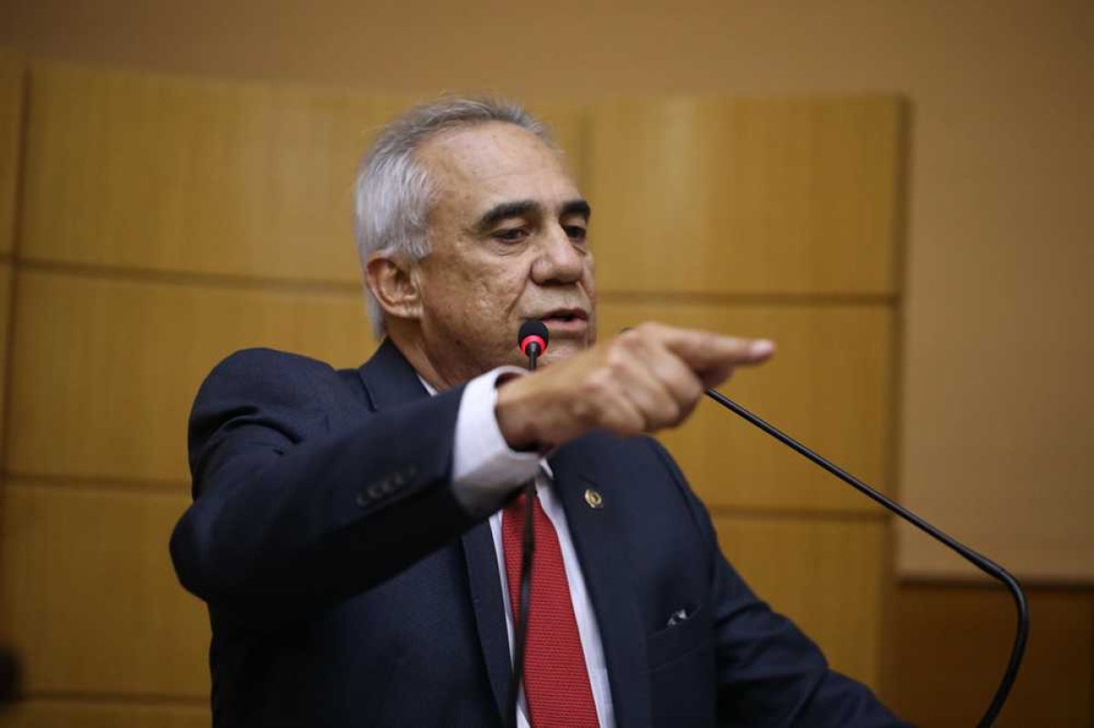 Deputado estadual Venâncio Fonseca (Foto: César de Oliveira/Agência Alese)