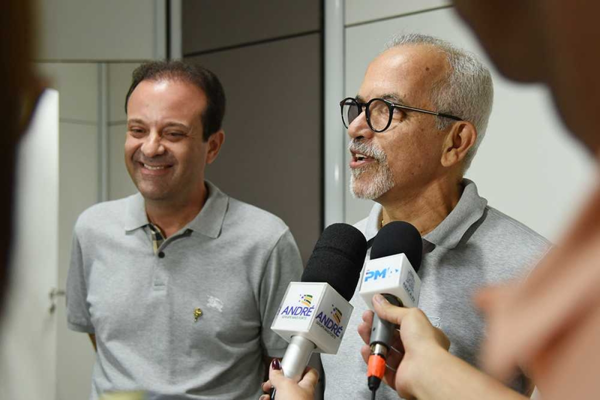 Edvaldo Nogueira: com o apoio de André Moura, realizaremos o Forró-Caju em 2018 (Foto: Marco Vieira/PMA)