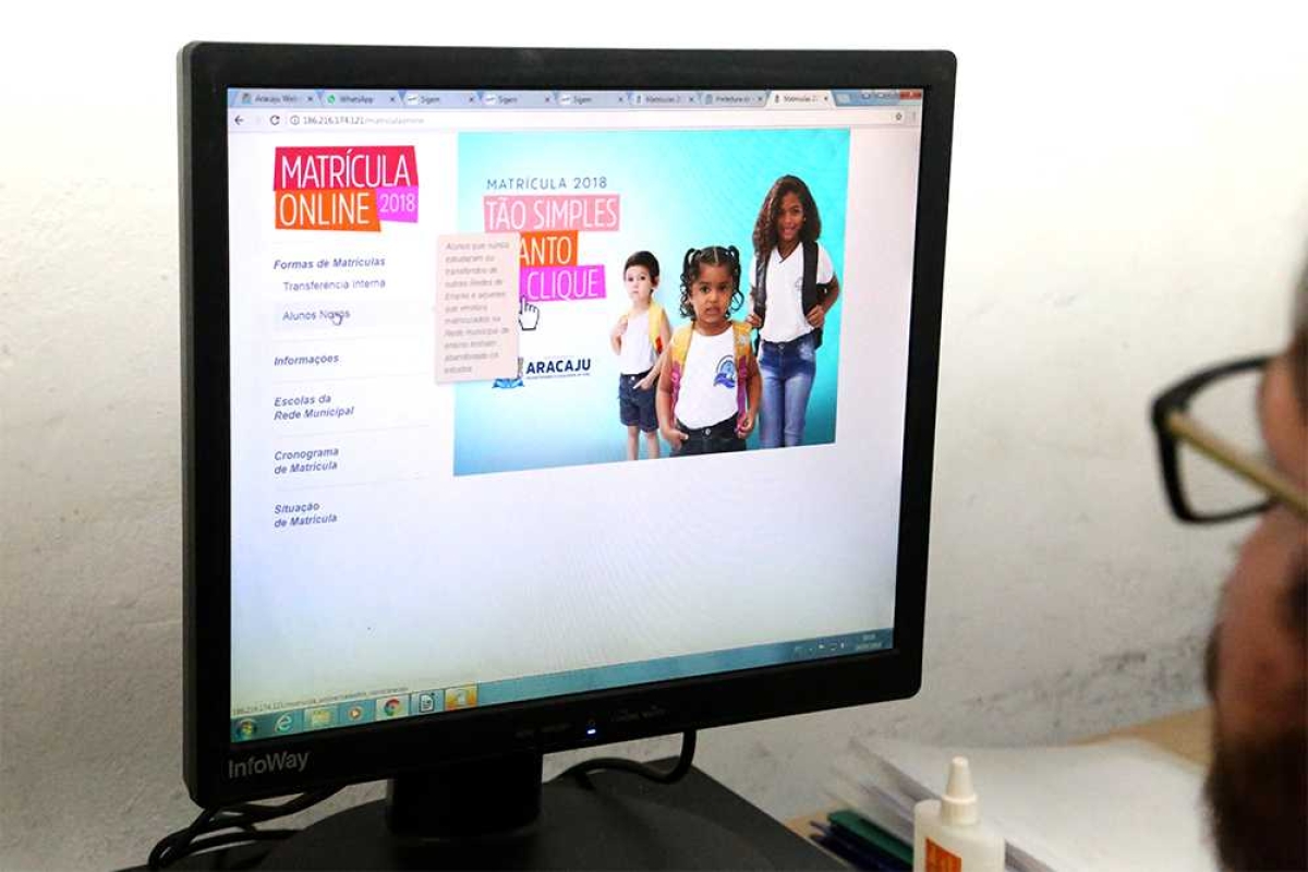 Semed prorroga matrícula online e entrega de documentos na escola (Foto: Sérgio Silva/PMA)