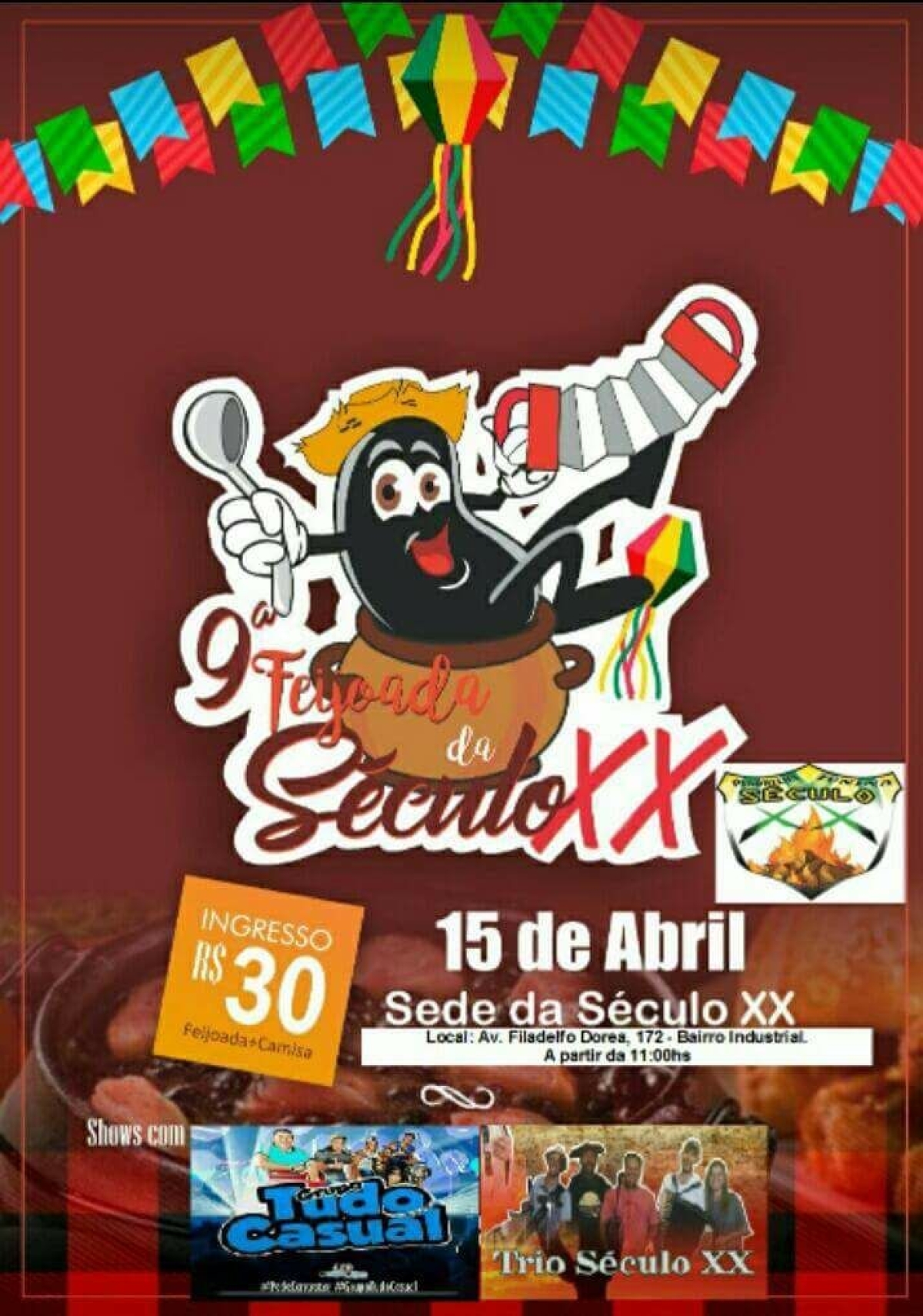 9ª Feijoada da Quadrilha Século XX (Imagem: Divulgação)