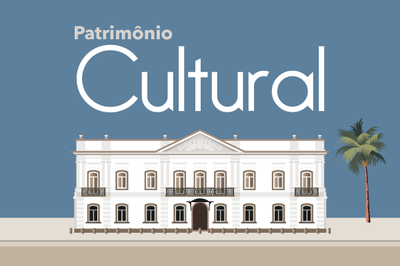 Ilustração de prédio do período colonial com a inscrição "Patrimônio Cultural" (Imagem: MPF/SE)