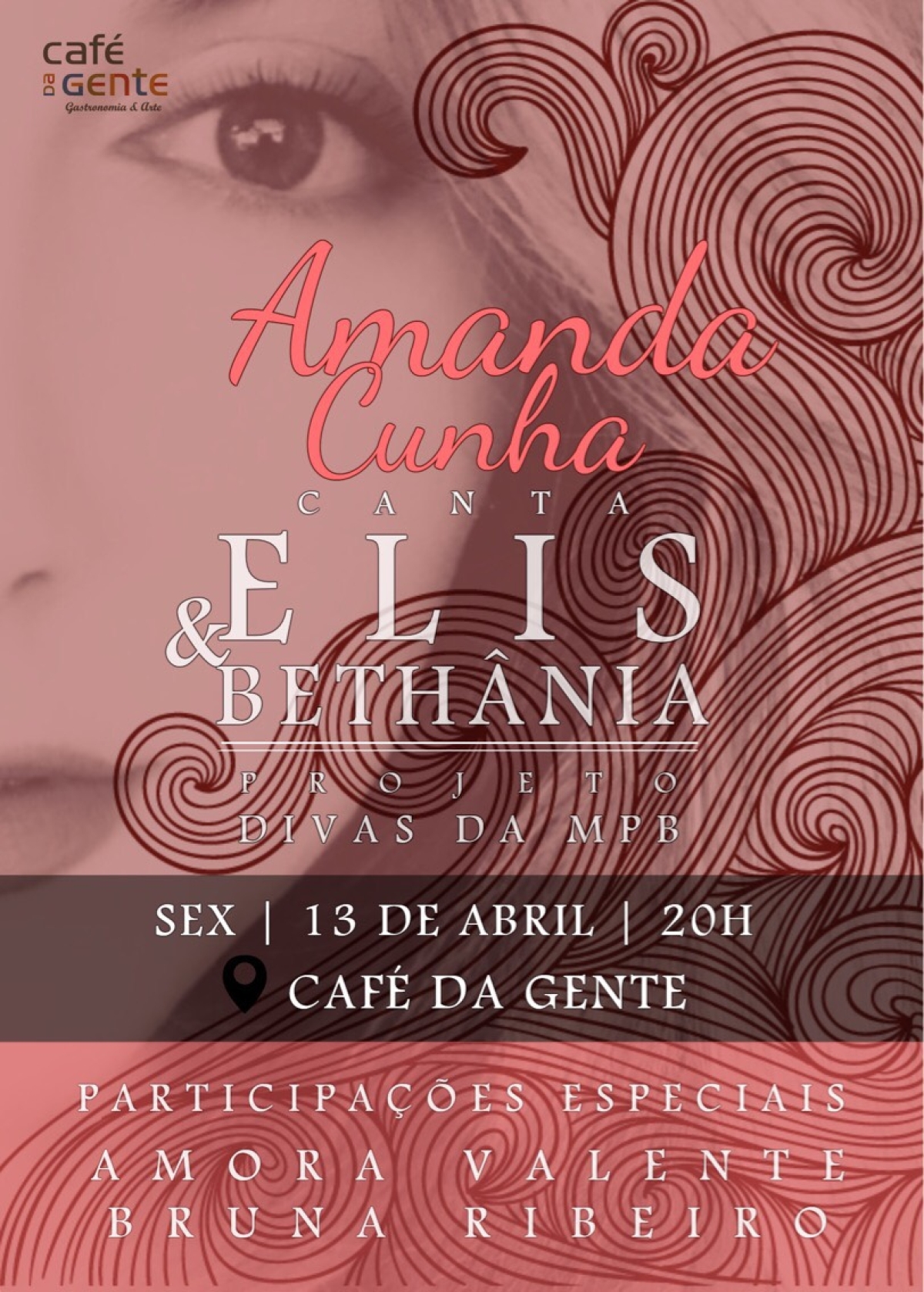 Amanda Cunha canta: Elis & Bethânia (Imagem: Divulgação)