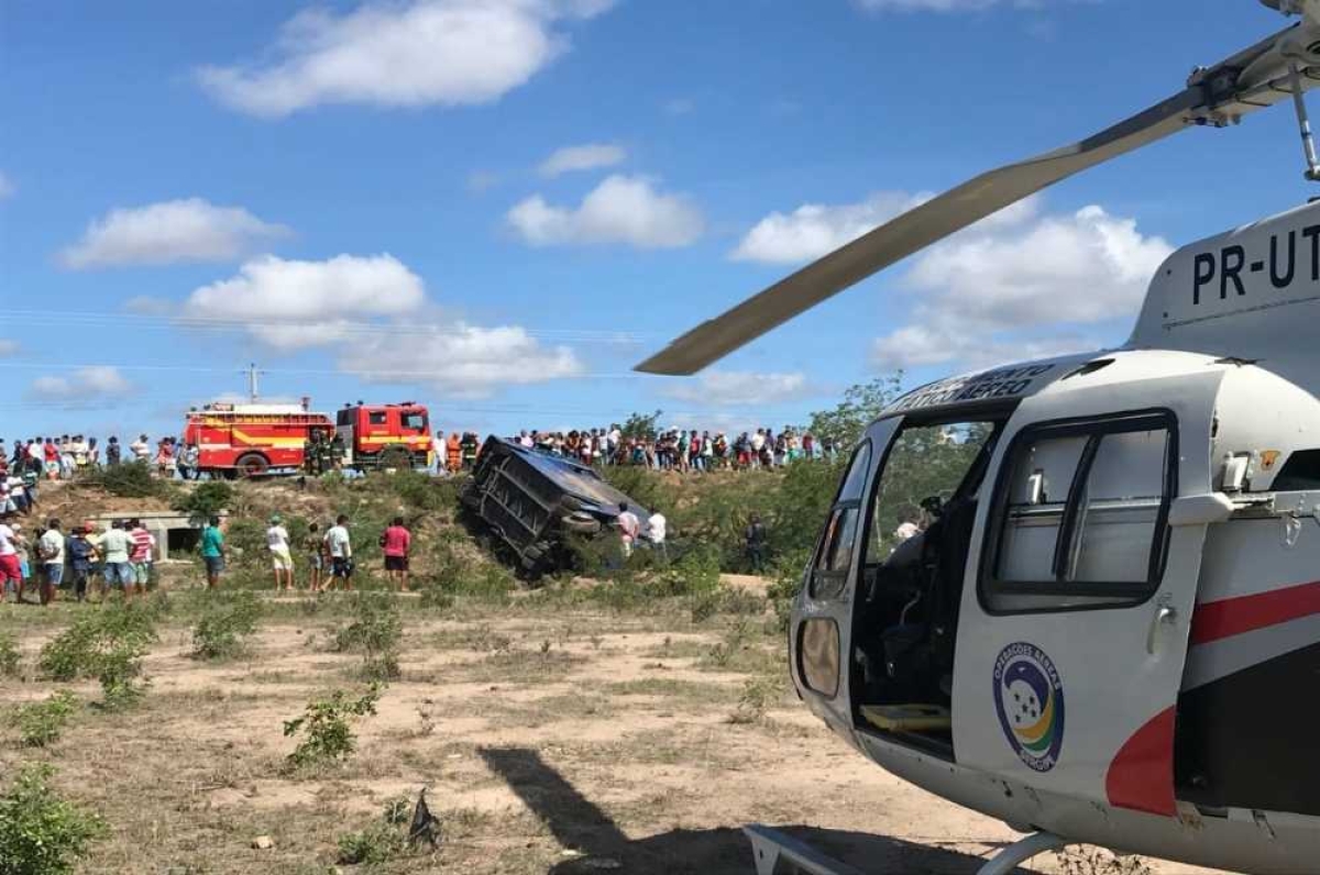 Acidente ocorreu nas primeiras horas da manhã (Foto: Reprodução/ASN)