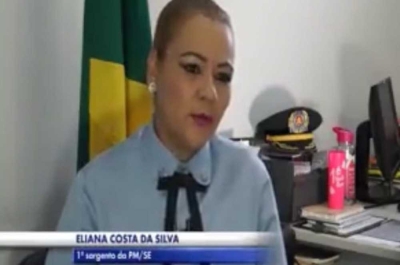 A sargento Eliana integrava a Assistência Militar na Assembleia Legislativa desde 1998 (Foto: PM/SE)