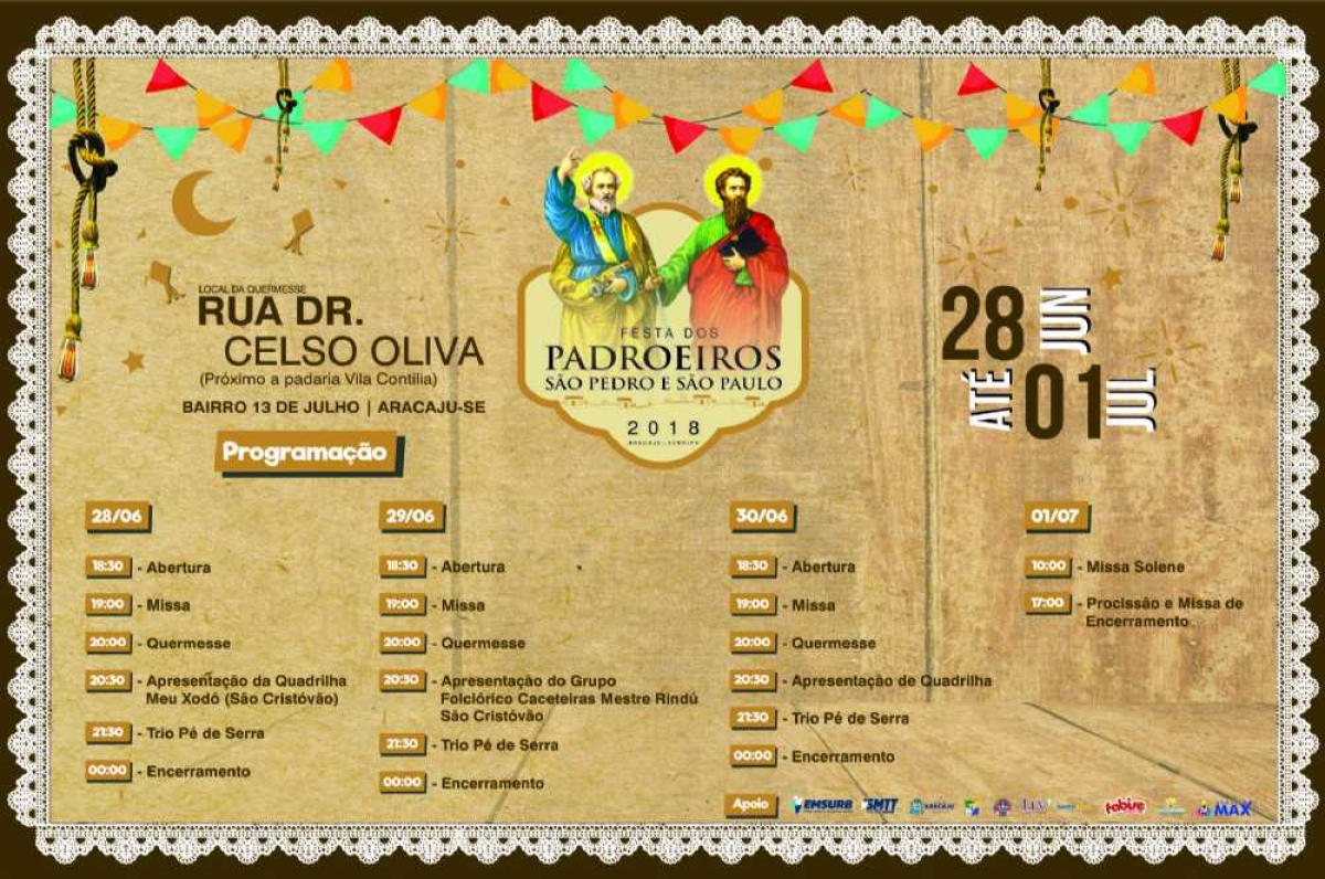 O evento é gratuito e acontecerá das 19h à 1h na paróquia (Imagem: Divulgação)