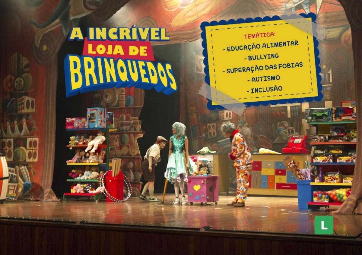 Cia de teatro Carlos Moreira traz a Aracaju: "A Incrível Loja de Brinquedos" (Foto: Divulgação)