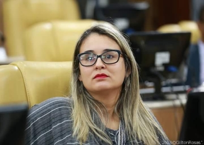 Venda ilegal de chumbinho em Aracaju é caso de polícia, alerta Kitty Lima no MP/Sergipe (Foto: Assessoria Kitty Lima)