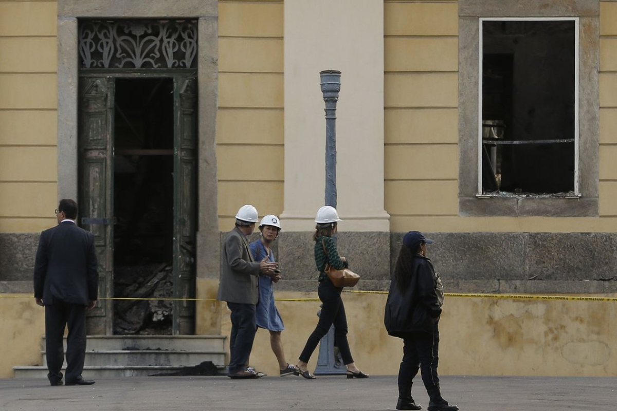 Unesco estima em 10 anos prazo para restauração do Museu Nacional (Foto: Fernando Frazão/ Agência Brasil)