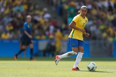 Atacante brasileira Marta (Foto: Fernando Frazão/ Arquivo Agência Brasil)