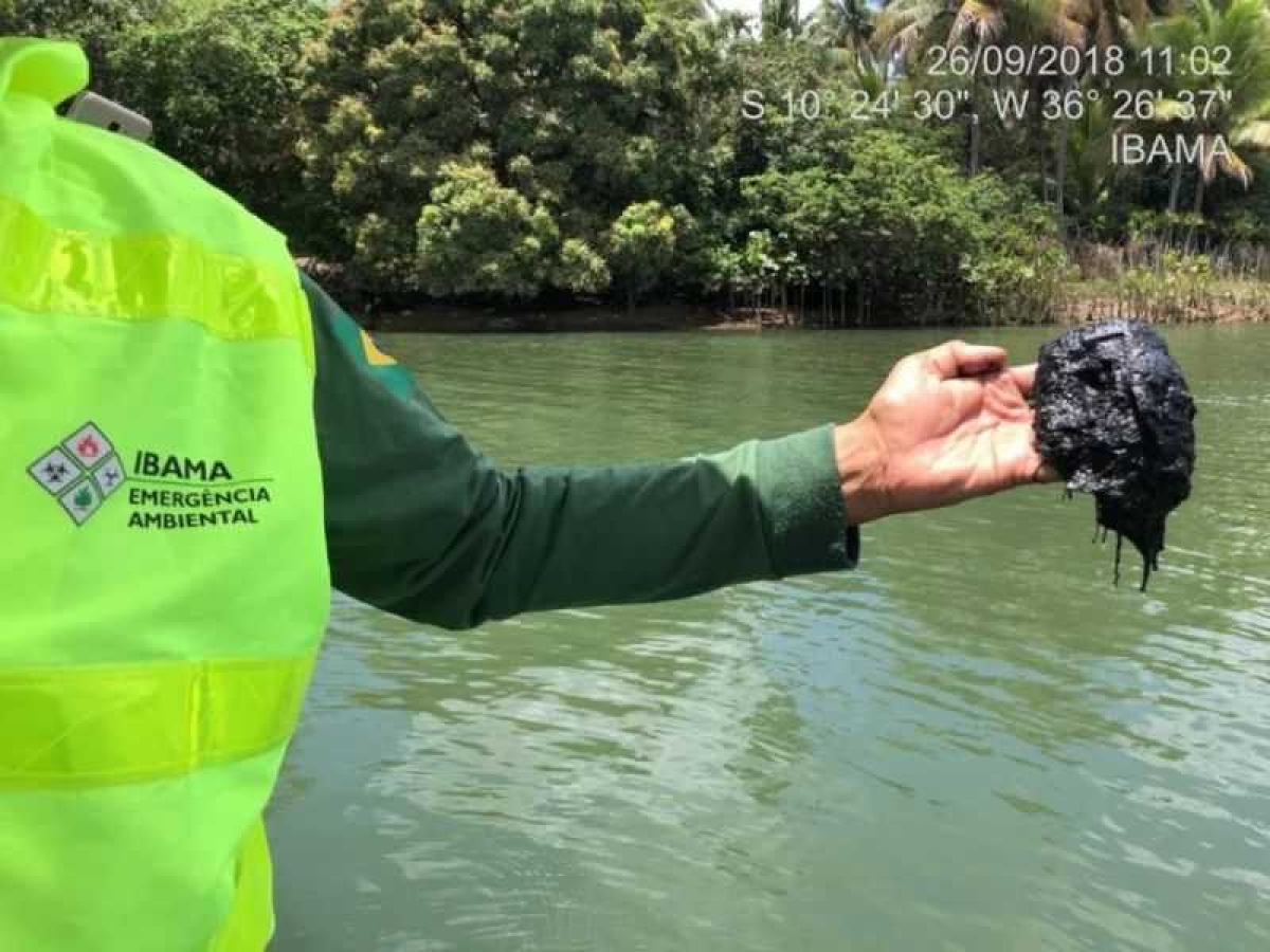 Vídeo gravado por pescador da região levou órgãos ambientais a investigar o fenômeno (Foto: Ibama)