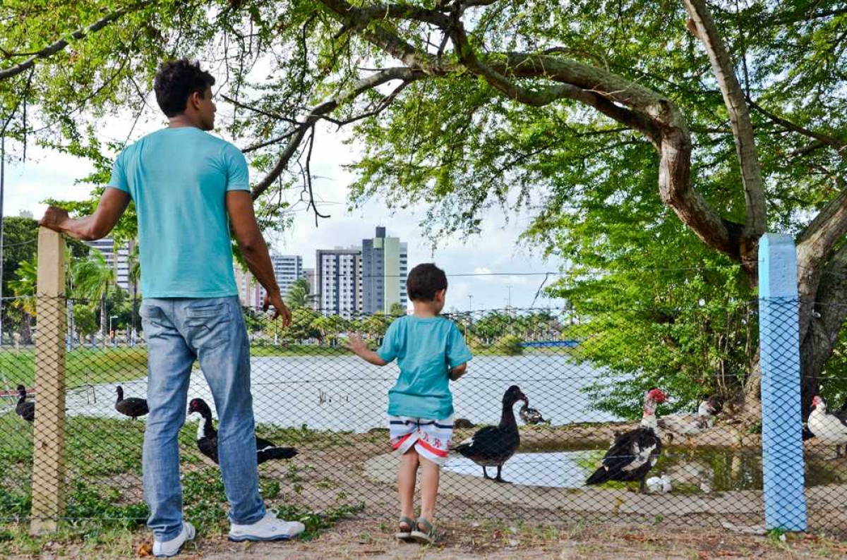 Parque da Sementeira se consolida como espaço de convivência entre os aracajuanos (Foto: Felipe Goettenauer/ Via PMA)