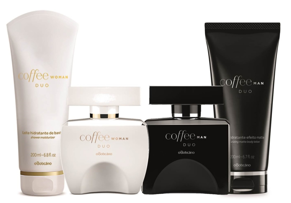 O Boticário convida a despertar a paixão com as novas fragrâncias Coffee Duo (Imagem: Divulgação/  O Boticário)