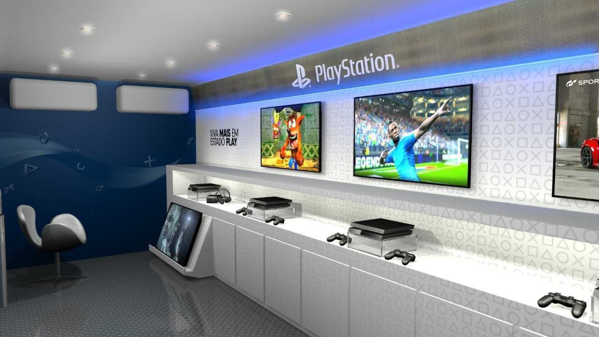Caminhão da PlayStation promete deixar o Dia das Crianças ainda mais divertido no Shopping Jardins (Foto: Divulgação)