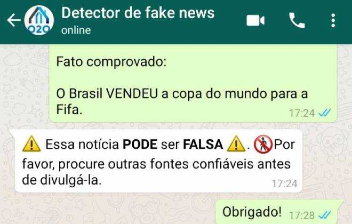Apenas 8% de imagens rodando em grupos de WhatsApp são verdadeiras, diz pesquisa (Imagem: Olhar Digital)