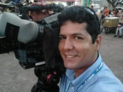 Bruno trabalha como cinegrafista (Foto: Facebook/ Arquivo pessoal)
