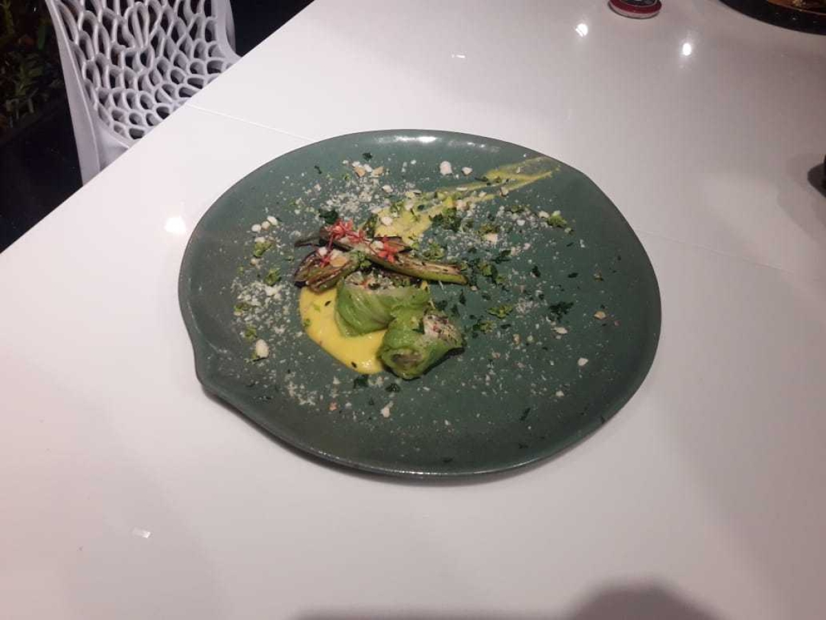 Prato elaborado pela chef Danila Duarte, classificada para final (Foto: Wilams Ferreira da Cruz)