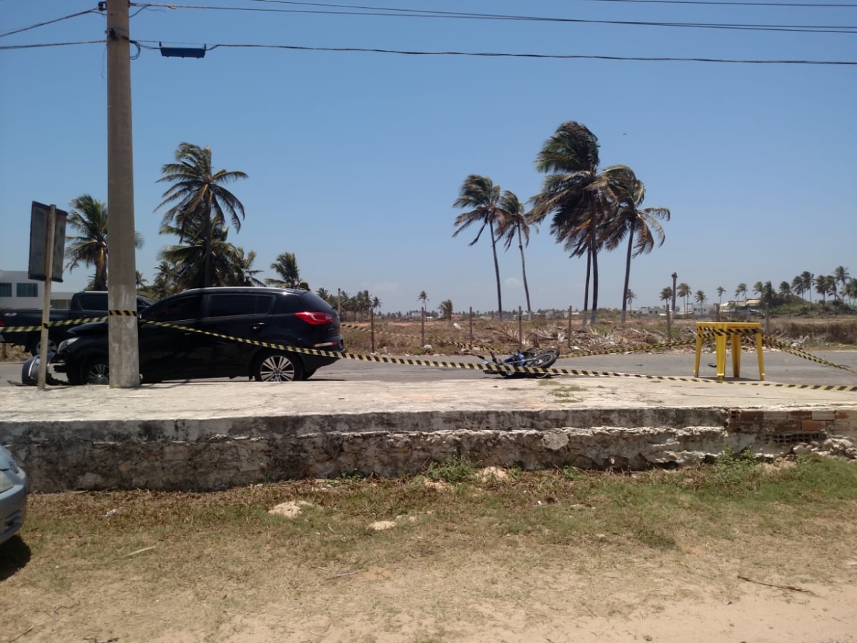 Acidente aconteceu no sábado pela manhã (Foto: Arquivo Cptran)