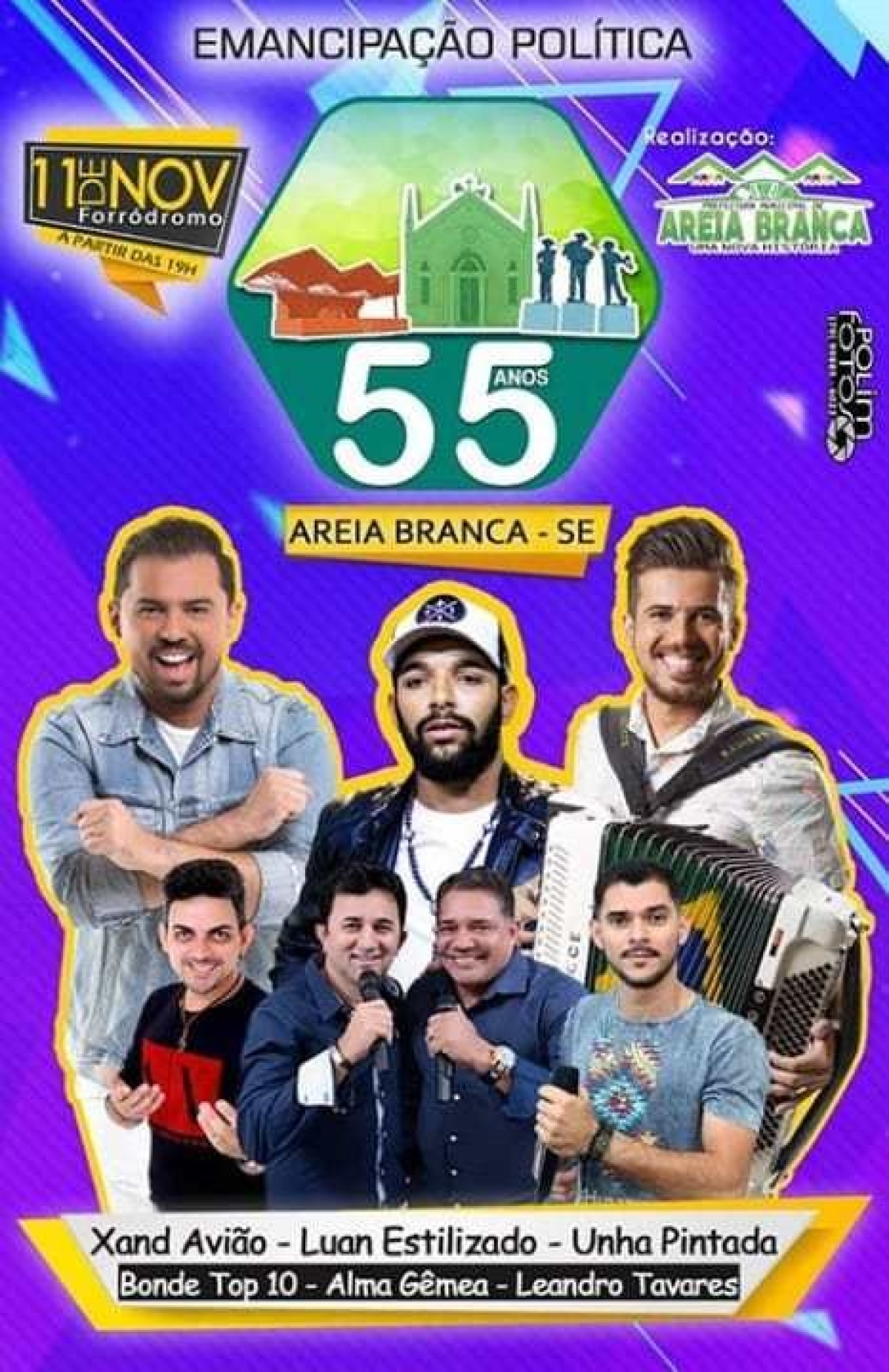 Festa de Emancipação Politica de Área Branca (Imagem: Divulgação)