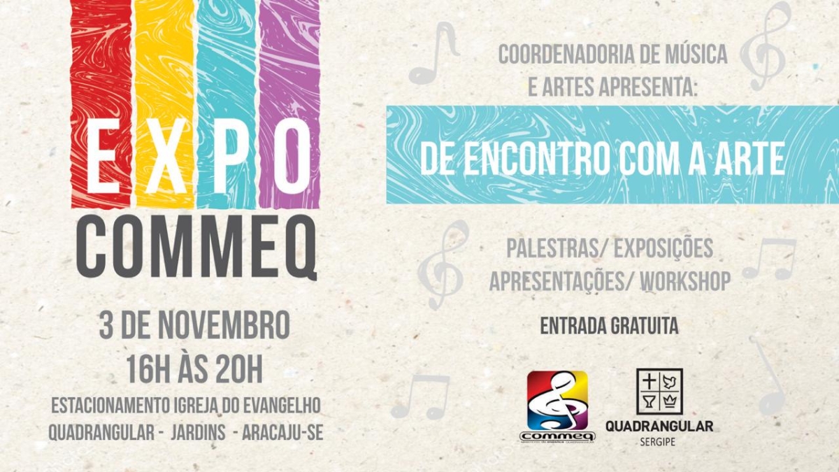 EXPO de Música de Artes acontece pela 1ª vez em Aracaju (Imagem: Divulgação)