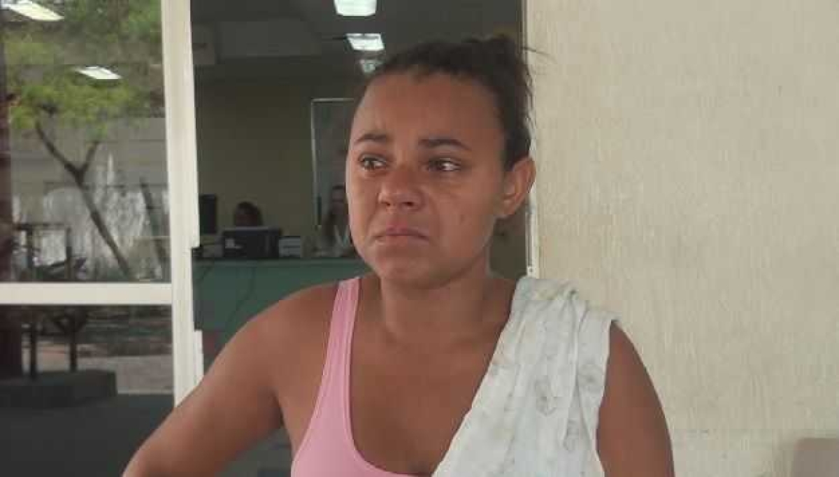 Mãe implora por vaga na UTI do Huse para filho com "Calazar" (Imagem: Reprodução de vídeo/ Portal Infonet)