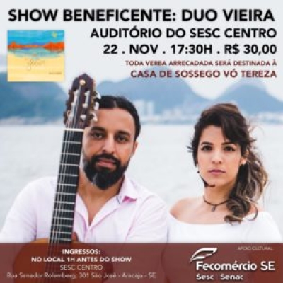 Apresentação acontece no auditório do Sesc Centro (Foto: Divulgação)