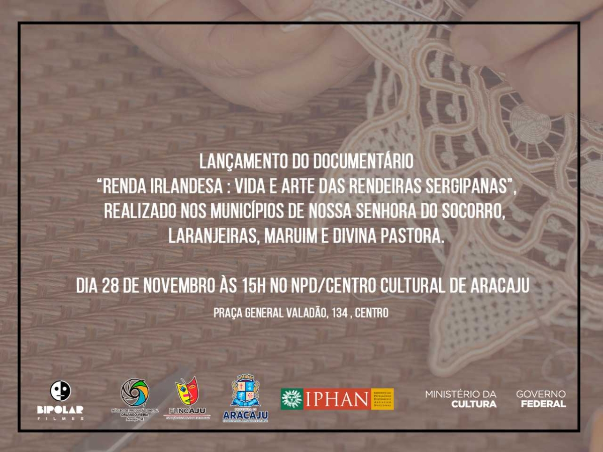 Prefeitura de Aracaju celebra junto a rendeiras o lançamento de documentário (Imagem: Funcaju)