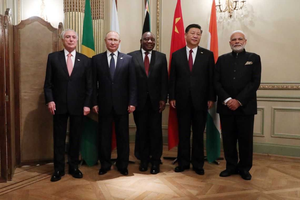 Brasil sediará 11ª Cúpula do Brics em 2019 (Foto: Clauber Cleber Caetano/ PR)