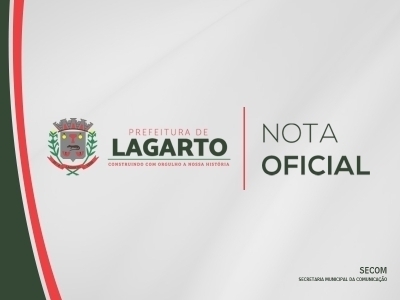 Prefeitura de Lagarto convoca todos os servidores para o recadastramento obrigatório (Imagem: Divulgação)