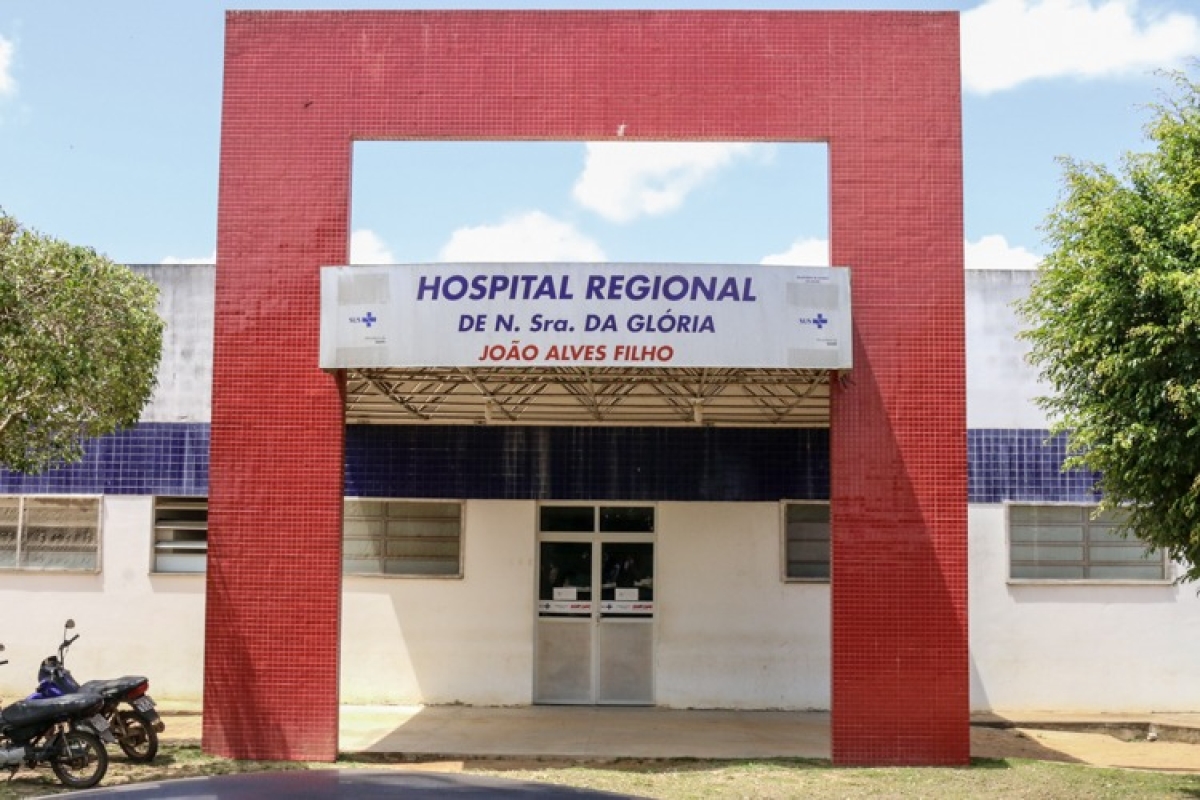 Hospital Regional de Glória garantiu assistência a mais de 60 mil pacientes em 2018 (Foto: SES/SE)
