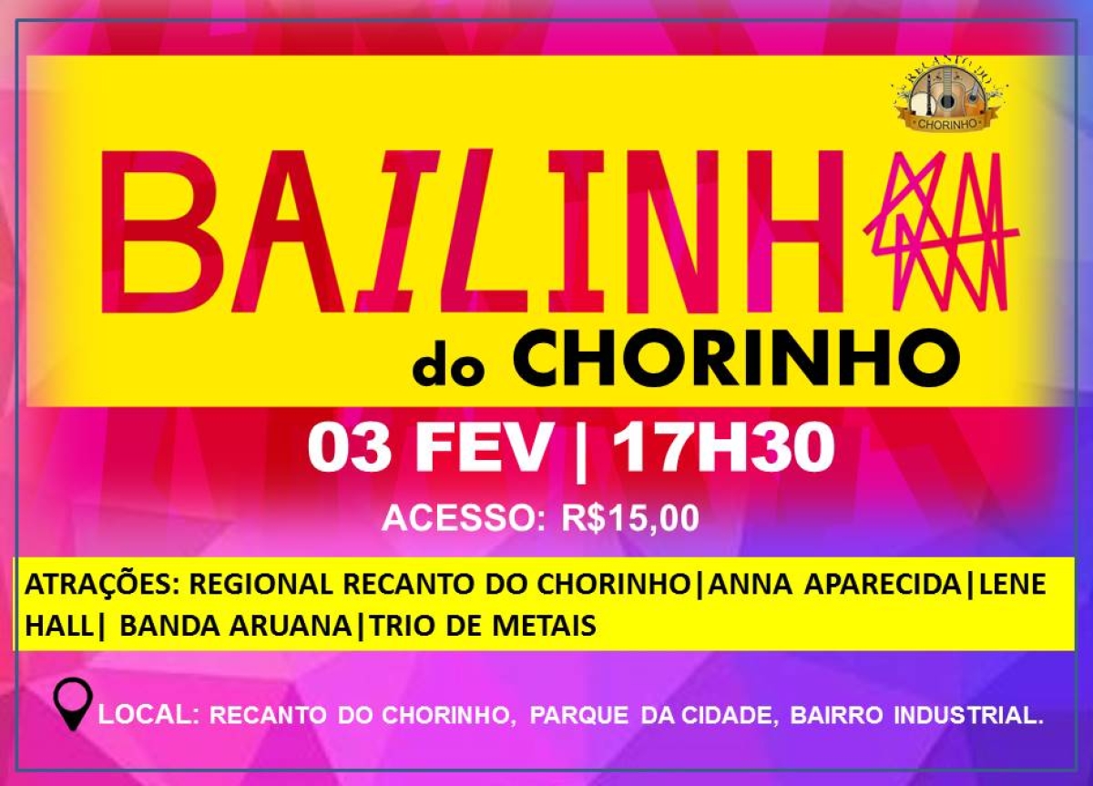 Terceira edição do Bailinho do Chorinho (Foto: Divulgação)