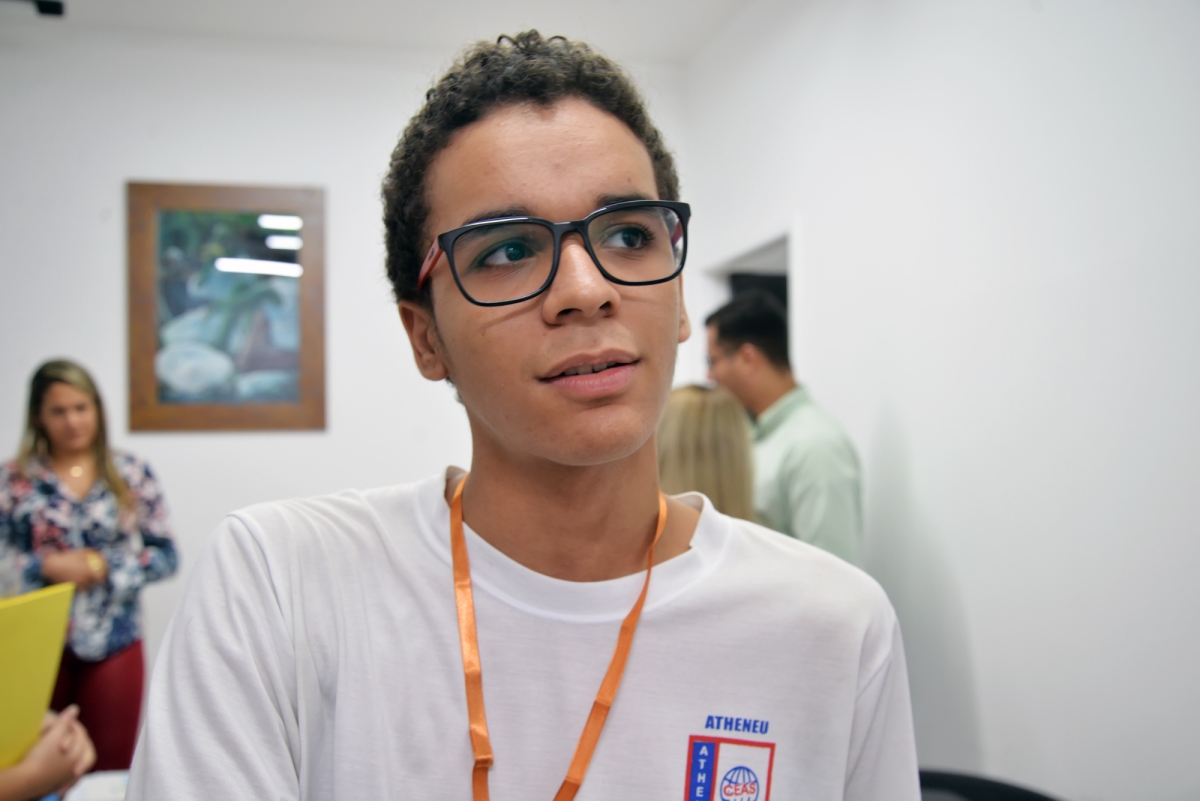 Enzo Rafael (Foto: Eugênio Barreto/ Seduc/SE)