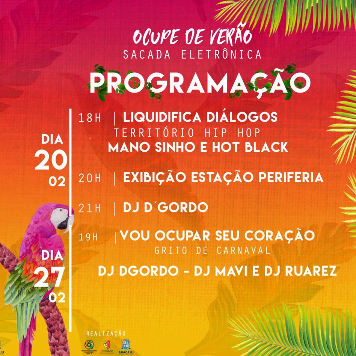 Ocupe de Verão 2019 (Imagem: Divulgação)