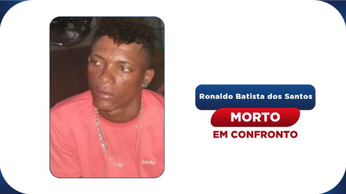 Foragido da Justiça morre em confronto com policiais civis (Foto: SSP/SE)