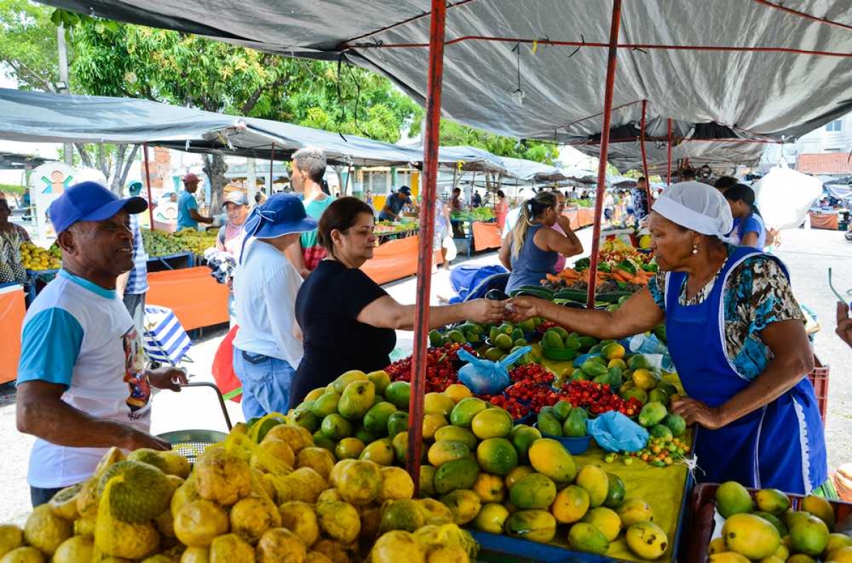 Justiça nega liminar para deslocamento ou extinção da feira do Castelo Branco (Foto: Felipe Goettenauer/ PMA)