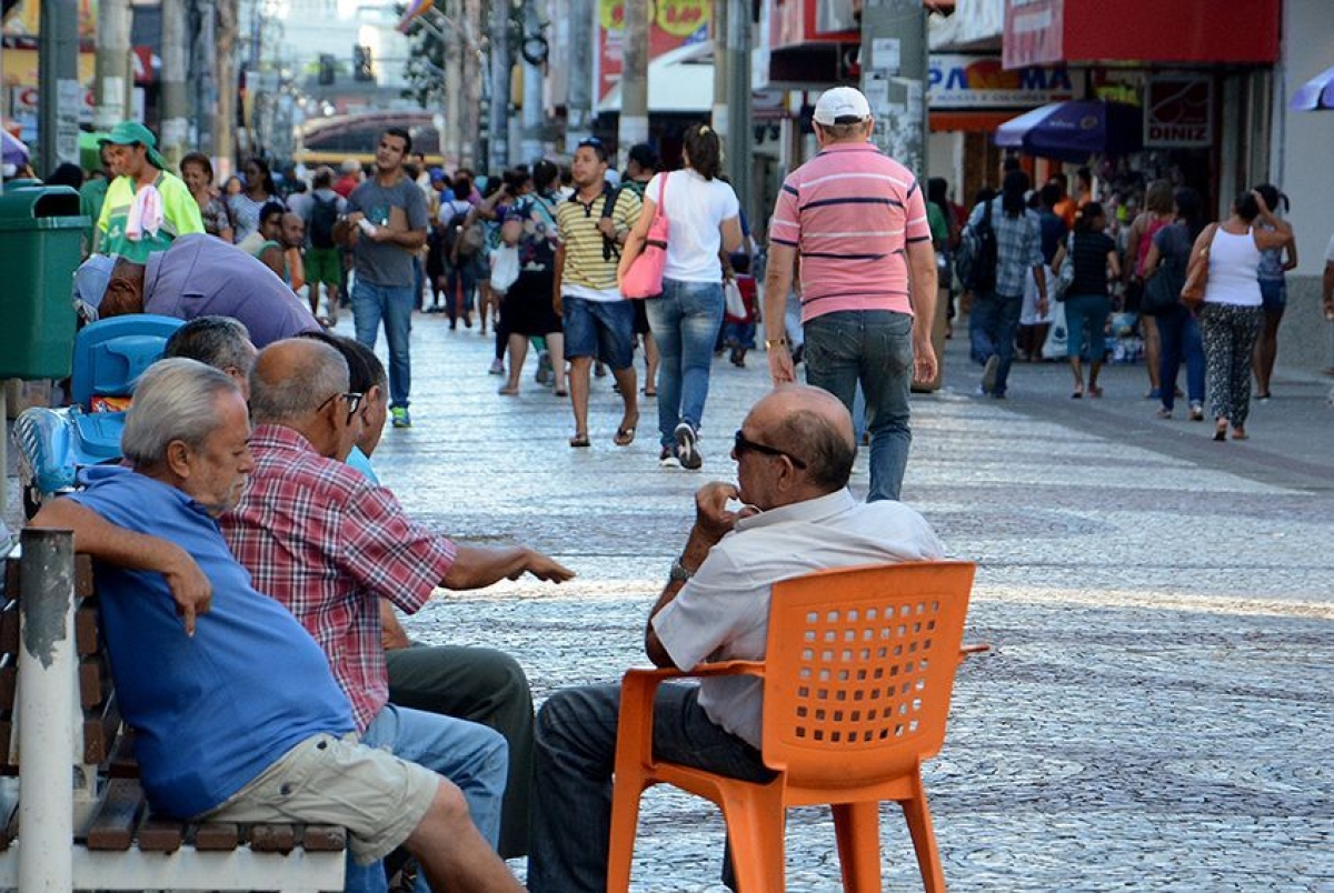 Aposentados e pensionistas: em Sergipe, 74% são mulheres (Foto: Jadilson Simões/ Arquivo JC)