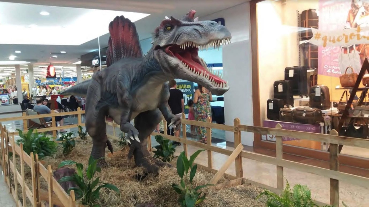 Mundo Jurássico no RioMar Shopping (Foto: Divulgação)
