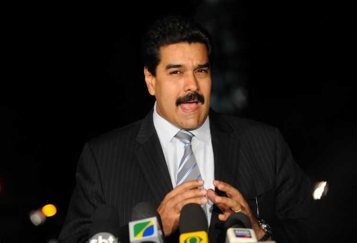 Presidente da Venezuela, Nicolás Maduro, acusa diplomata alemão de atuar contra o governo (Foto: Fabio Rodrigues Pozzebom/ Arquivo Agência Brasil)