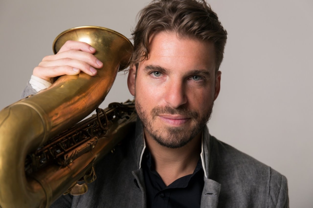 Saxofonista francês Samy Thiébault (Foto: Divulgação)