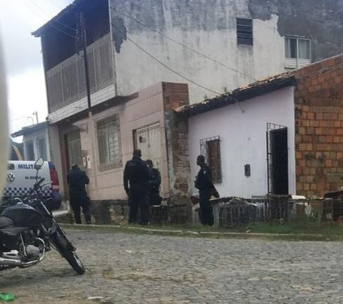 Local onde aconteceu o crime (Foto: Facebook/ Aracaju Agora Notícias)