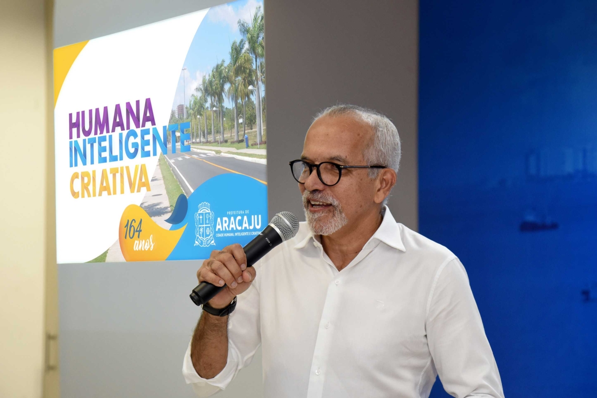 Prefeito divulga programação do aniversário de Aracaju (Foto: Ana Lícia Menezes/ PMA)