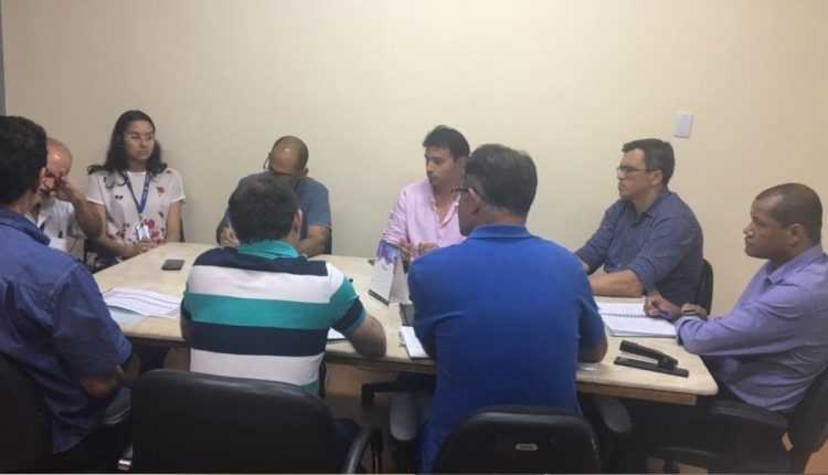 Reunião de diretores da Fafen com equipe da Adema (Foto: Adema)