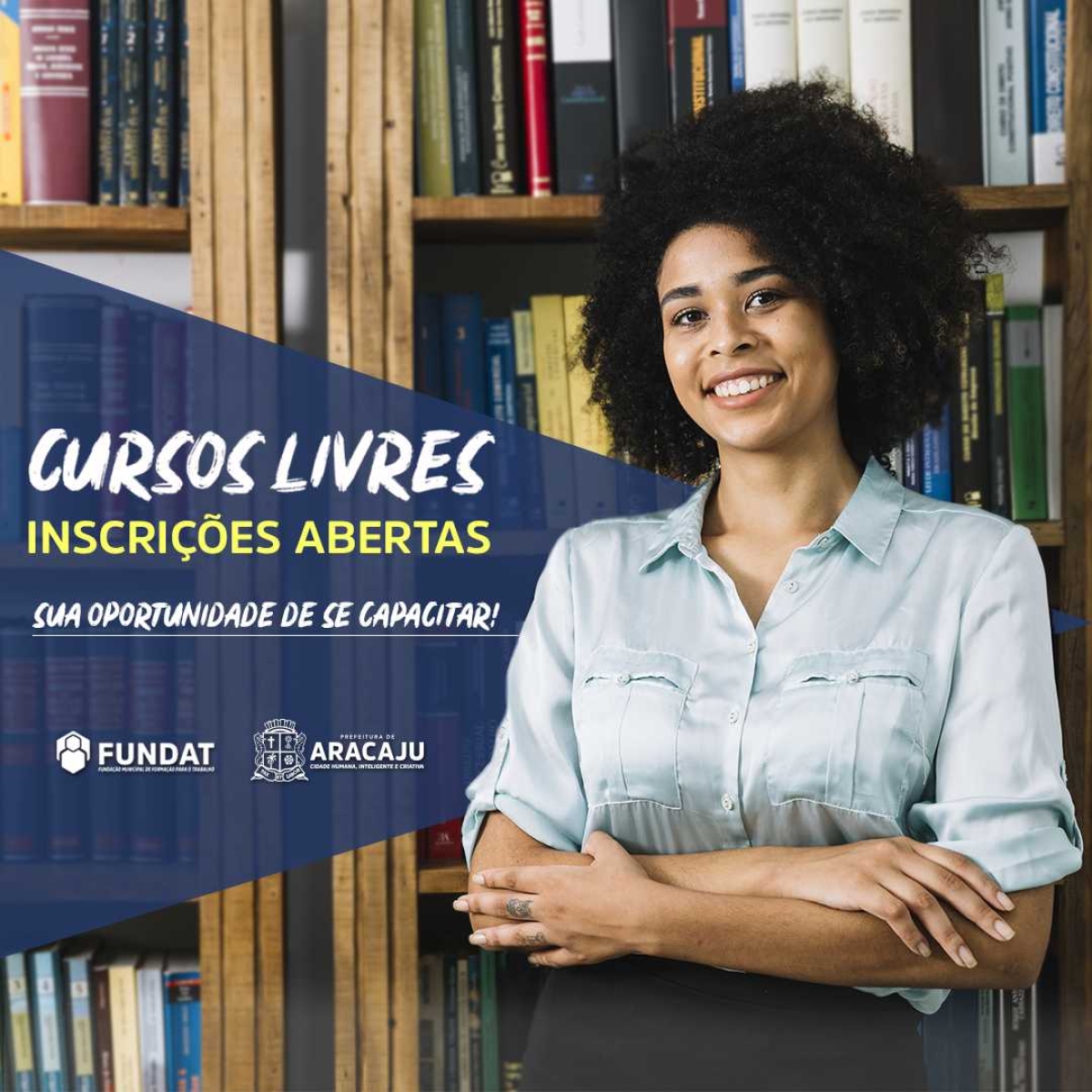 Fundat Aracaju abre inscrições para 420 vagas de cursos livres (Imagem: Fundat/Aracaju)