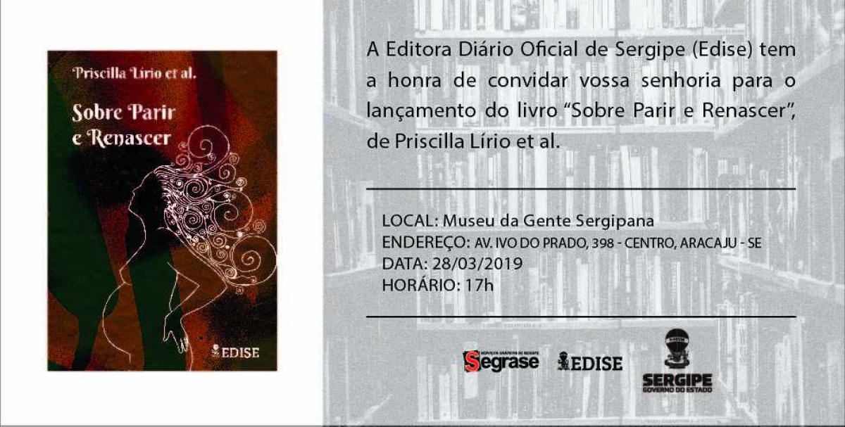 "Sobre Parir e Renascer" nova obra da Edise (Imagem: Divulgação)
