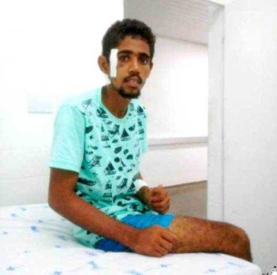 Jovem internado no Huse pede ajuda para encontrar familiares em povoado de Lagarto (Foto: Via Lagarto Como Eu Vejo)