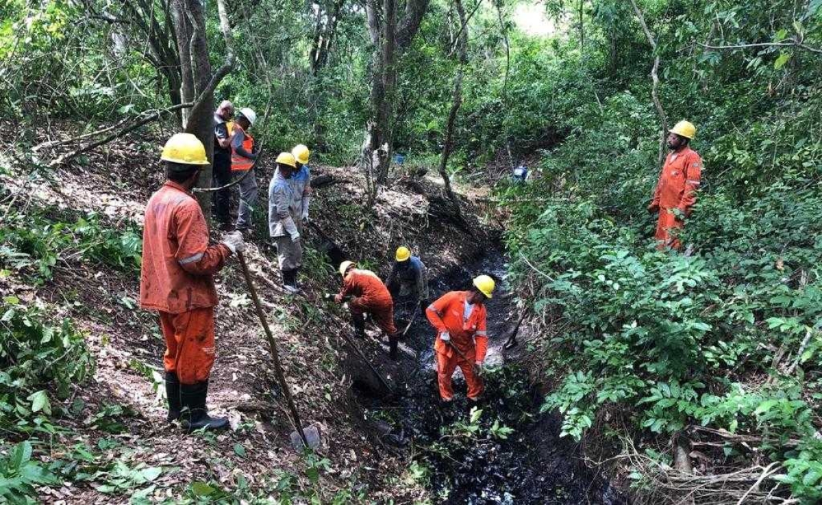 Adema notifica Petrobras sobre vazamento de óleo em Riachuelo (Foto: Adema/SE)