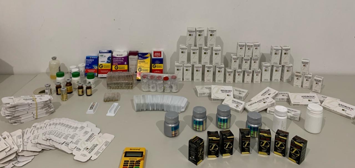 Polícia Civil prende suspeito de comercializar anabolizantes em academias da capital (Foto: SSP/SE)