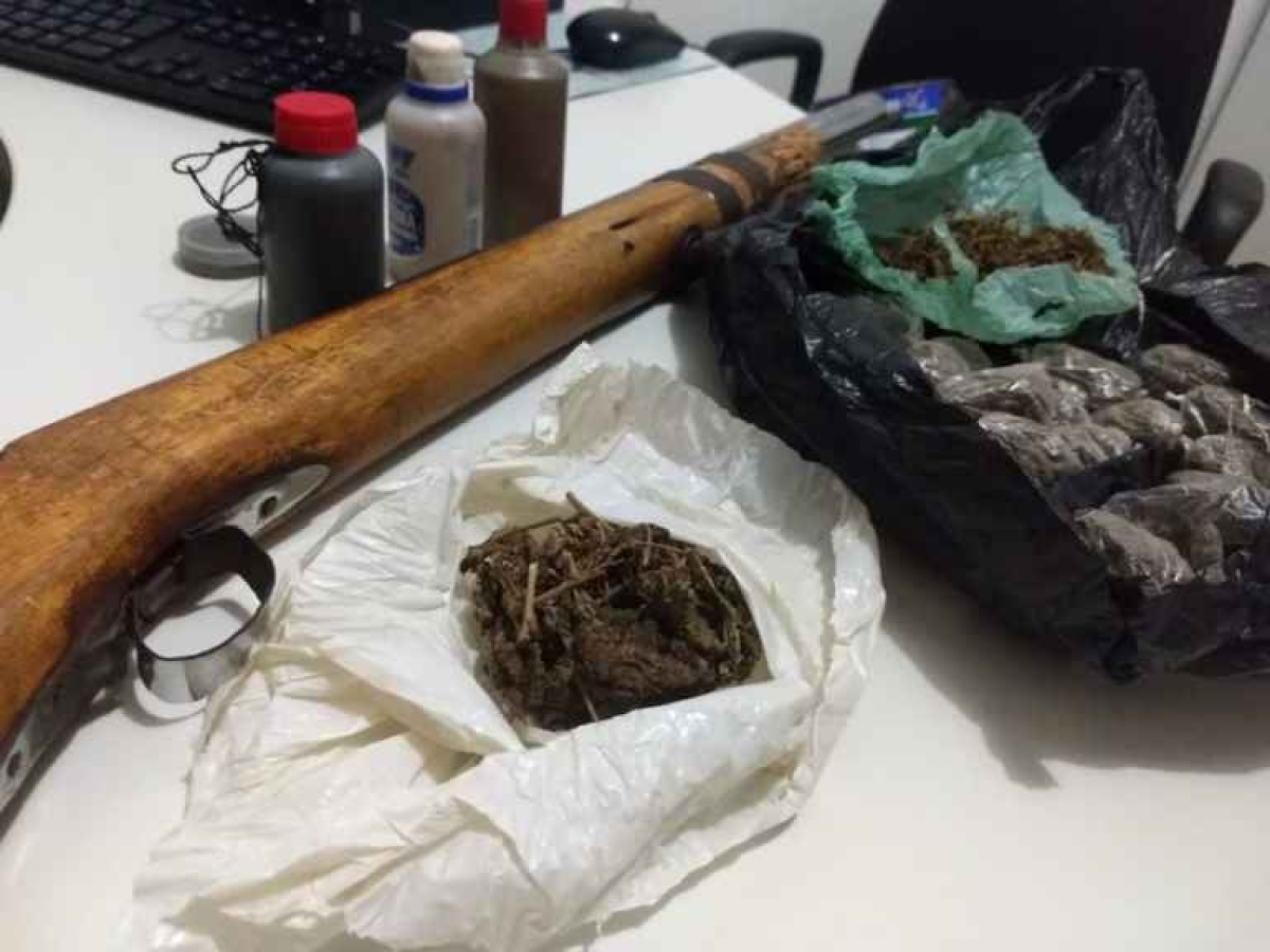 Polícia Civil desarticula ponto de tráfico de drogas no Alto Sertão (Foto: SSP/SE)