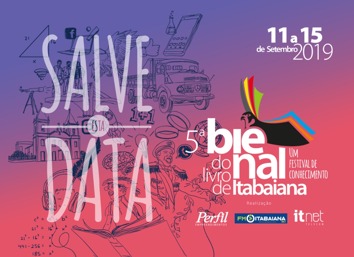 5ª Bienal do Livro de Itabaiana (Imagem: Divulgação)