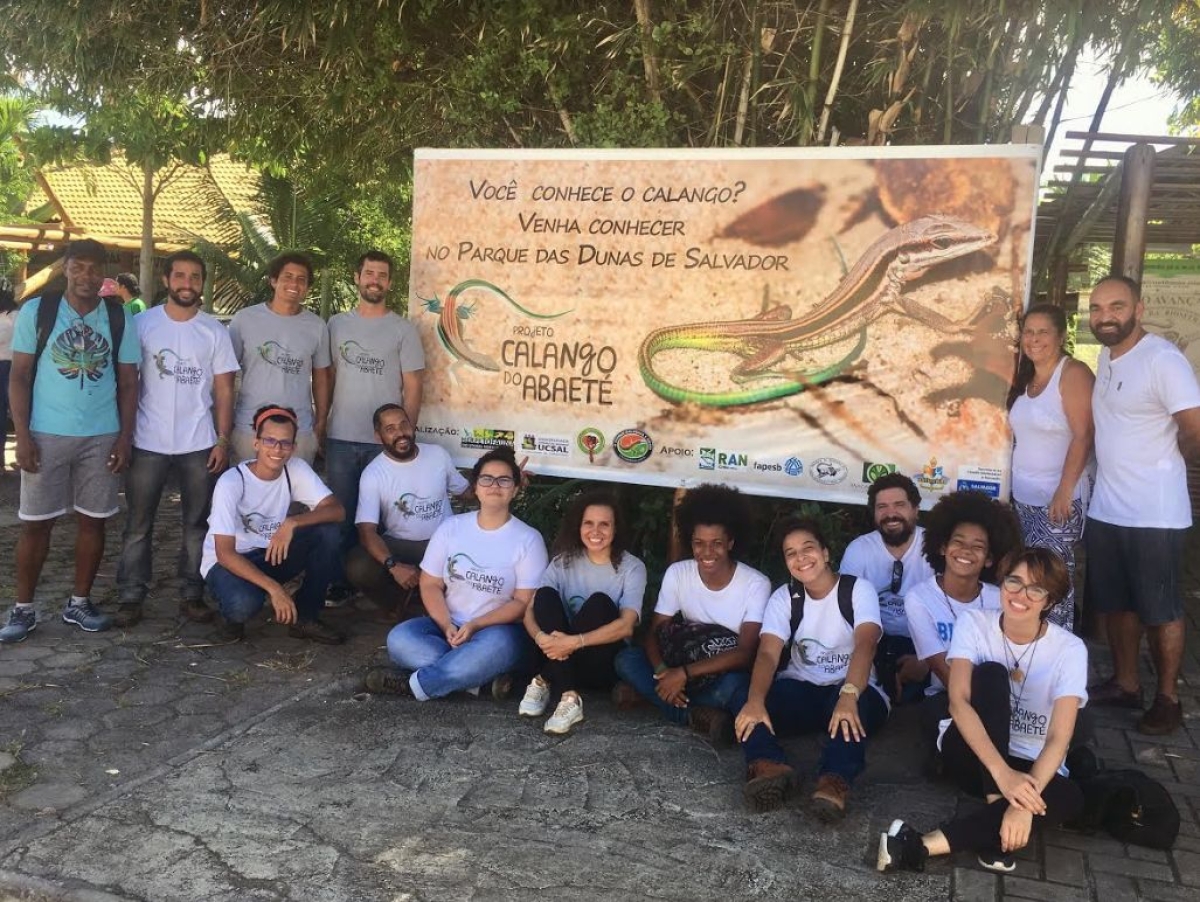 Dia Mundial do Meio Ambiente : Calango do Abaeté pede socorro para evitar a sua extinção (Foto: Moacir Tinoco)